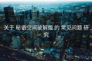 关于 秘语空间破解版 的 常见问题 研究