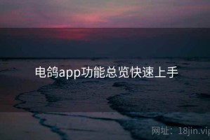电鸽app功能总览快速上手