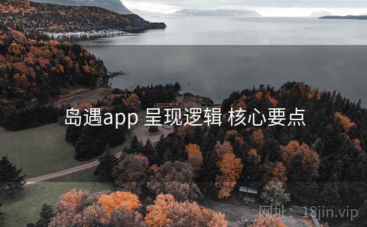 岛遇app 呈现逻辑 核心要点 岛遇app 呈现逻辑 核心要点